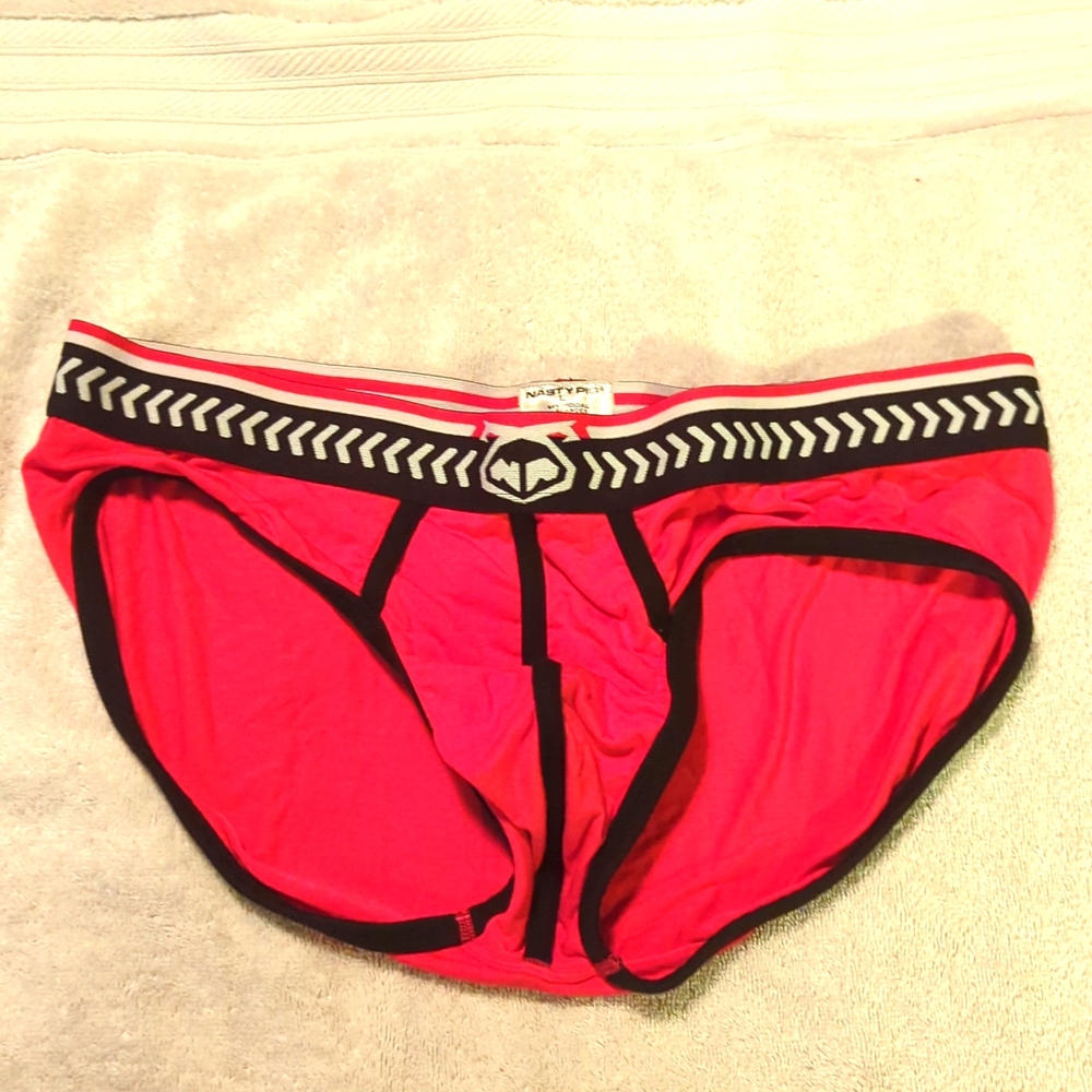 Men's size large nasty pig briefs